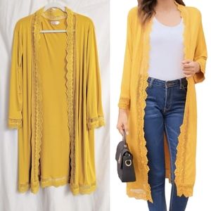 Lightweight Duster Cardigan